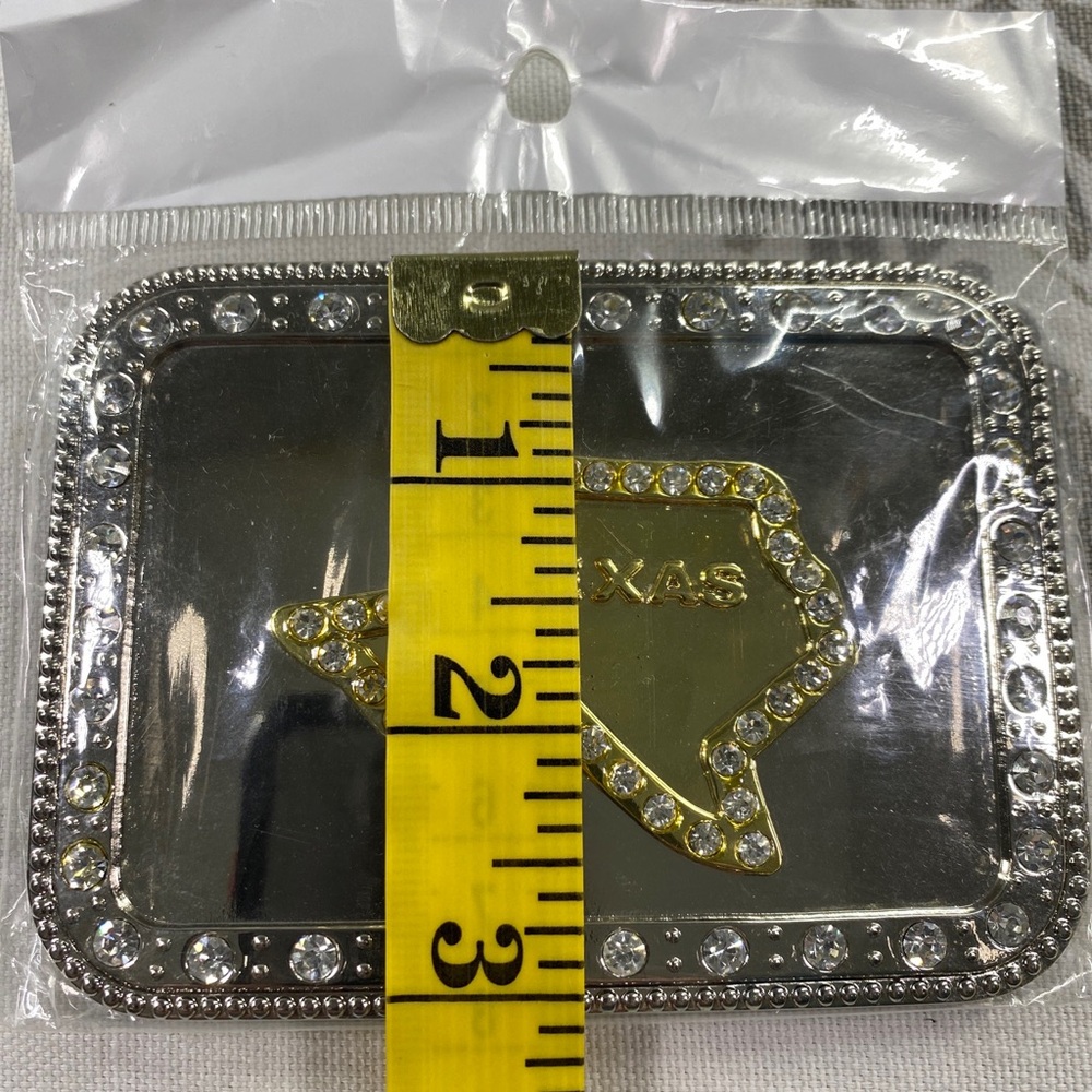 TX Lone Star Belt Buckle Western
Rodeo Silver Metal Men Women New - Picture 4 of 5